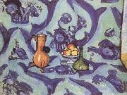 Henri Matisse Still Life with Blue Tablecoloth (mk35) oil painting picture wholesale